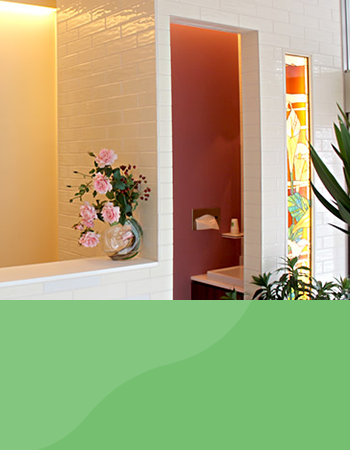 心を癒す空間作り